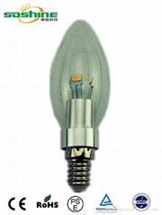 LED high Lumen wall lamp candle bulb