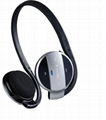 Sporty style Bluetooth headset BH-501 with SD card inserted 4