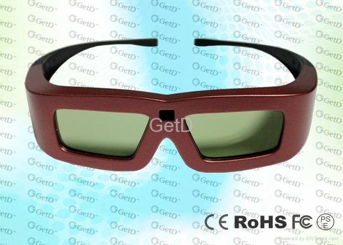universal 3d active shutter glasses for cinema---GT100 2