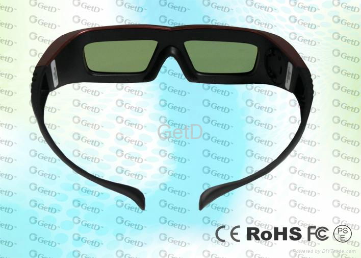 universal 3d active shutter glasses for cinema---GT100 4