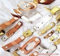 Silver and copper onlay components