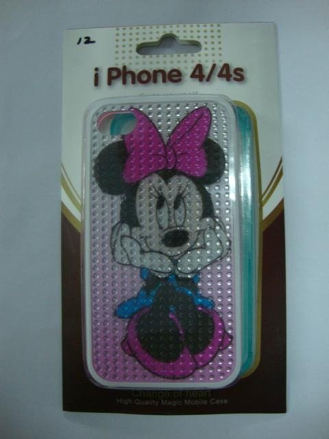 Sales iphone4S drill bat protective case 2