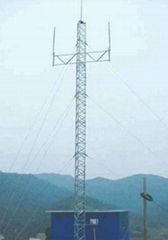 Guyed Tower For Power Transmission Line