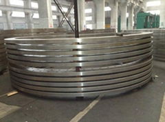 Wind power flange and forged products