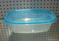 plastic storage box  storage bowl with lid 2