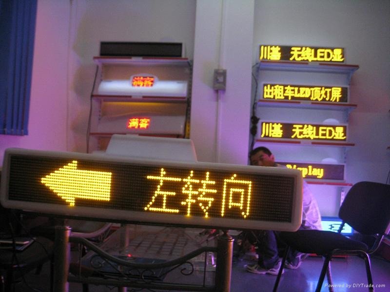 供应出租车LED显示屏|广告屏|车载LED显示屏|LED车载屏 5