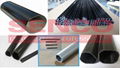 Irregular carbon fiber tubes