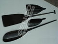 Carbon fiber dragon paddles