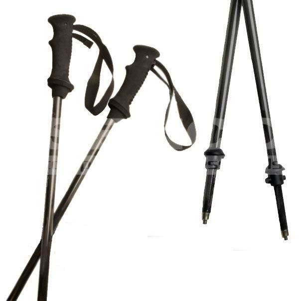 Carbon fiber walking poles