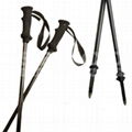 Carbon fiber walking poles