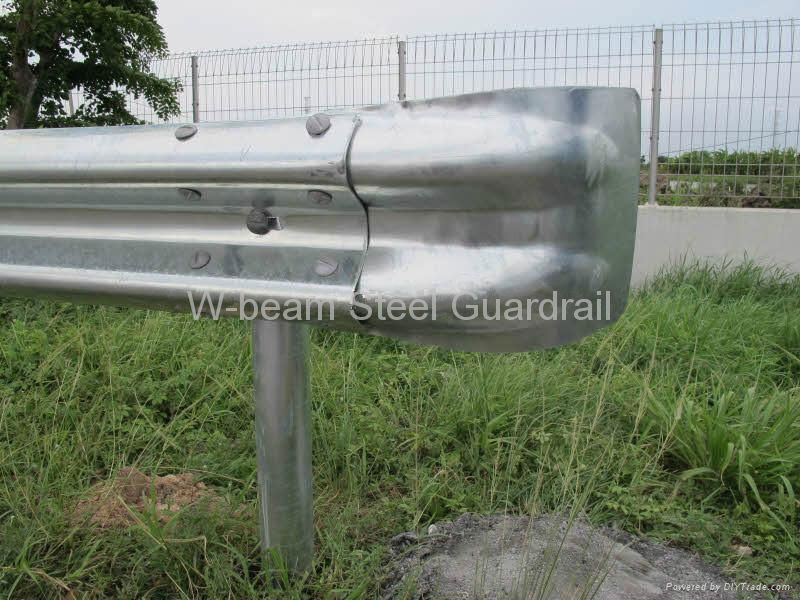 Steel Beam Highway Guardrail