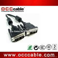 Professional cable manufacturer for LCD monitor cable 6ft DVI -DVI cable 