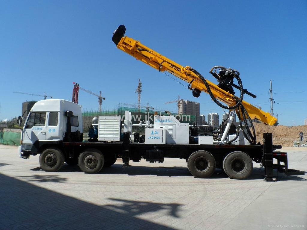 Truck mounted well drill-JKCS600