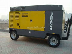 Atlas screw air compressor