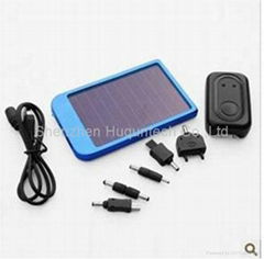 2600mah portable solar charger mobilephone