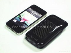 1900mah solar charger case for iphone