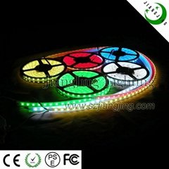 multi color high brightness 12V RGB 5M/Roll decorative led flexible strip light