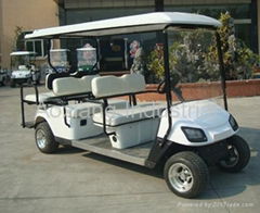 New OEM brand 6 Seaters electric golf carts with CE approval and affordable 
