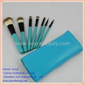 7pcs synthetic cosmetic brush set 1