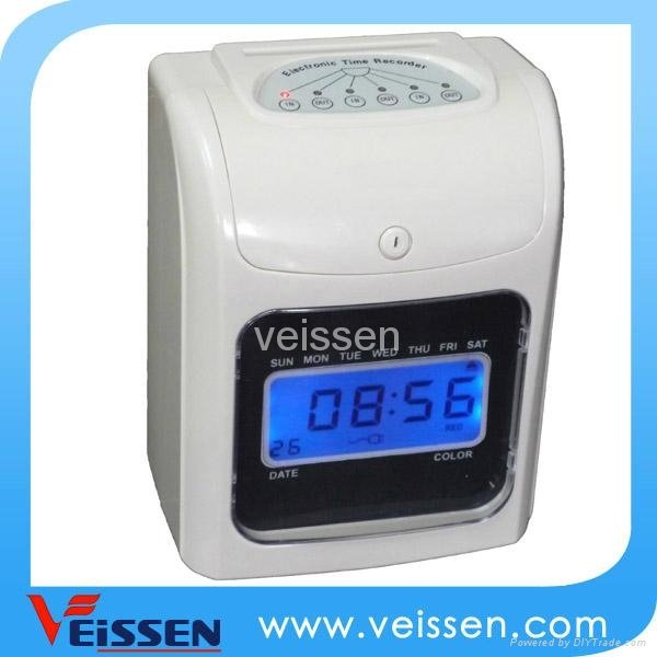 Veissen time recorder/punch card clock 2