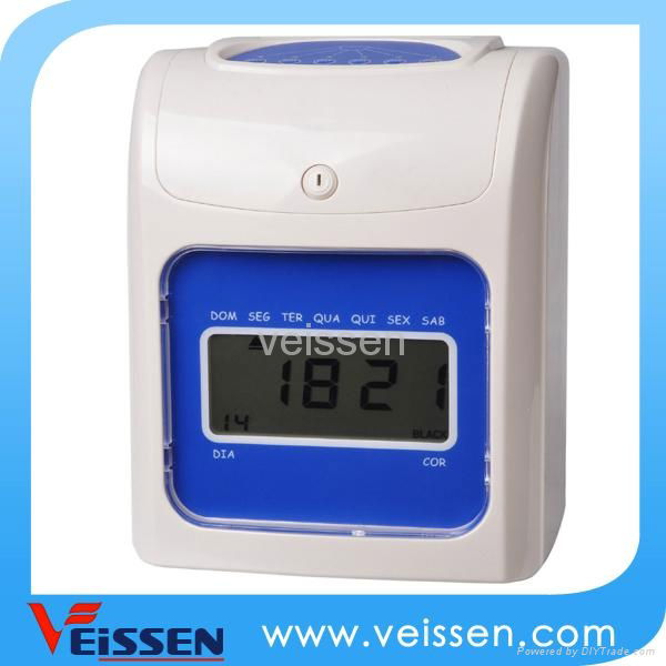Veissen time recorder/punch card clock 3