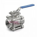 3pc ball valve 3