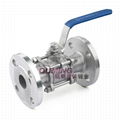 Flanged ball valve 4