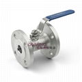 Flanged ball valve 1