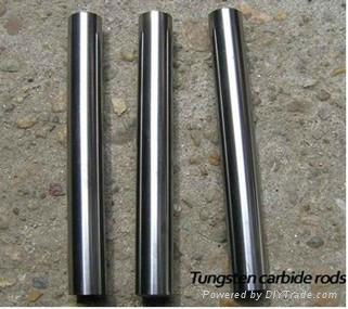 Polished tungsten carbide rod 