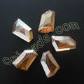 large Chinese cut crystal beads from