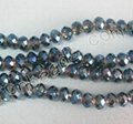 faceted rondelle crystal beads wholesale from China beads factory