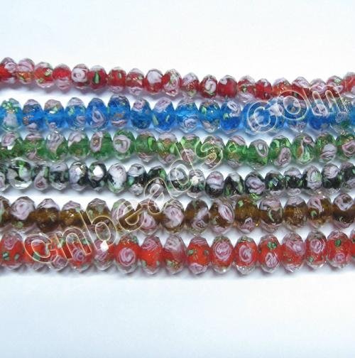 faceted rondelle crystal beads wholesale from China beads factory 3