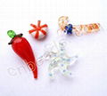 handmade Christmas gifts glass charms wholesale from China beads factory 1