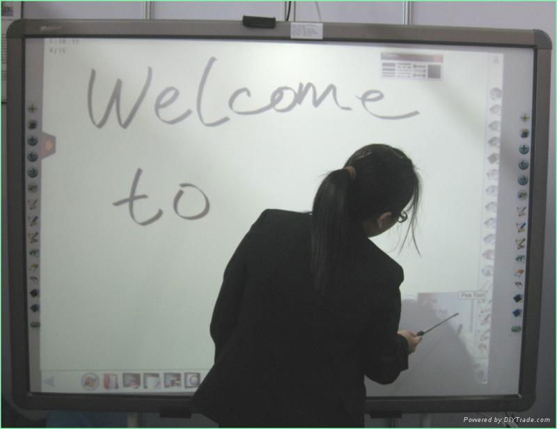 IR multi touch interactive smart whiteboard for education made in China for sale