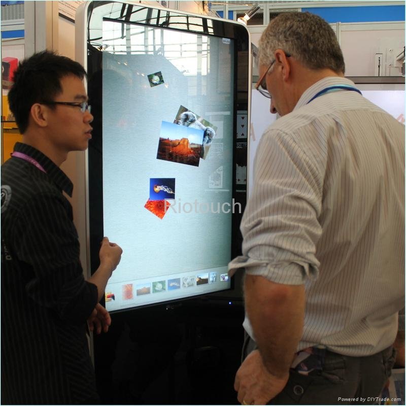 42 inch advertising display touch screen kiosk for sale