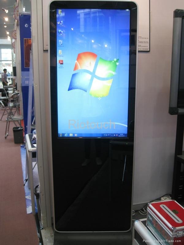 42 inch indoor interactive touch information kiosk for advertising 2
