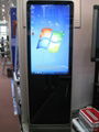 42 inch indoor interactive touch information kiosk for advertising 2