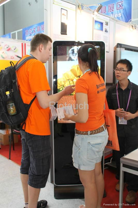 42 inch indoor interactive touch information kiosk for advertising 4