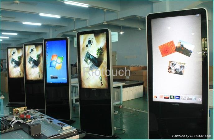 42 inch indoor interactive touch information kiosk for advertising 5