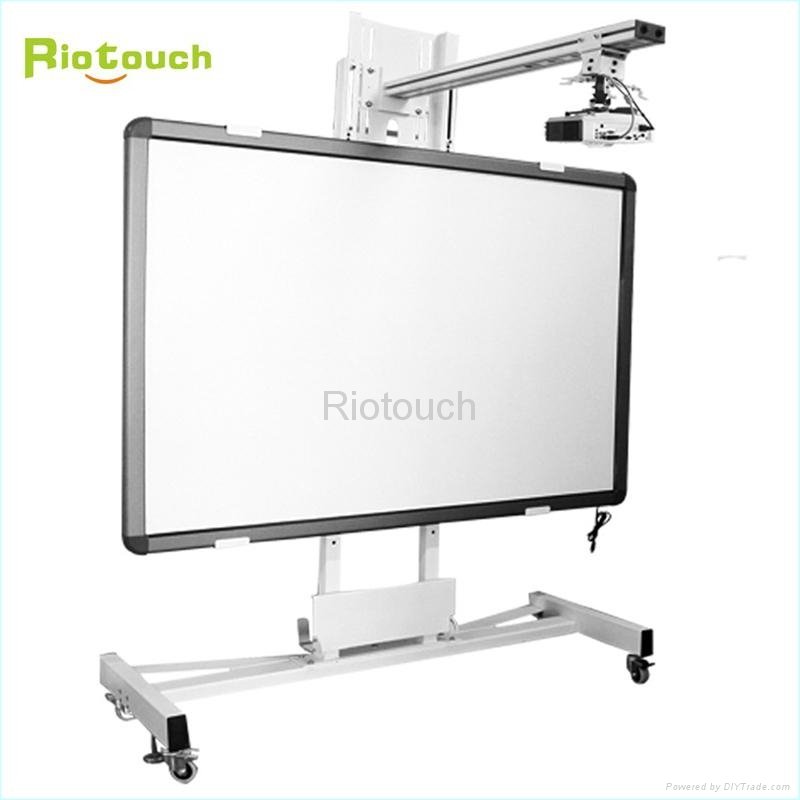 Riotouch dual touch infrared interactive electronic board for smart class