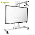 Riotouch dual touch infrared interactive electronic board for smart class 1