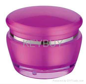 Mushroom acrylic cream cosmetic jar  2