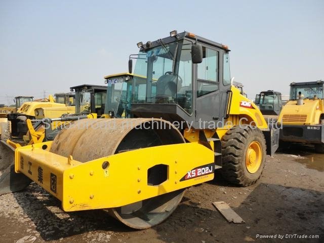 used road roller XCMG XS202J