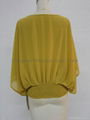 Ladies new design fashion  baggy blouse 3