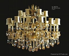 KL-8275 Modern clothe cover crystal chandeliers