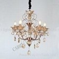 8058/5 European crystal candle chandelier 1