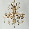 8082/5 Crystal candle chandeliers