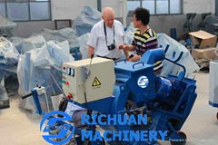  horizontal shot blasting machine 