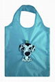 Animal Shaped Blue Polyester Tote Bag