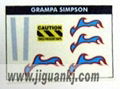  lowest price and  professional adhesive sticker 4